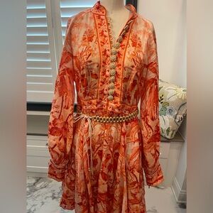 Zimmerman red summer dress